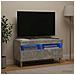 Mobile TV LED Grigio Cemento Legno ingegnerizzato - Foto miniatura 2