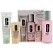 3 Step System per pelle tipo 3 da normale ad oleosa liquid facial soap 50 ml clarifying lotion 100 ml drammatically different moisturizing gel 30 ml - Foto miniatura 4