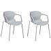 Set Di 2 Sedie Da Pranzo In Colore Grigio Elbert - Foto miniatura 23