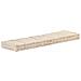 Cuscino Per Pallet E Pavimento In Cotone 120x40x7 Cm Beige - Foto miniatura 1