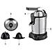 Spremiagrumi A Leva 600w, 0,55l, Estrazione Silenziosa, 2 Coni - Foto miniatura 3