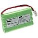 Batteria Sostituisce Somfy M3 Hr15/51, 2400720, 5008956, 5071688 Per Cancelli, Porte Automatiche (800mah, 9,6v, Nimh) - Foto miniatura 1