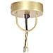 Lampada A Sospensione Industriale 25 W Ottone Rotonda 32 Cm E27 - Foto miniatura 8
