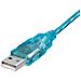 128210 1.8m USB A USB B Blu cavo USB - Foto miniatura 1