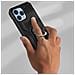 Cover Iphone 13 Pro Max Anti-urto Ibrida Anello Funzione Supporto Nera - Foto miniatura 2