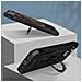 Cover Iphone 13 Pro Max Anti-urto Ibrida Anello Funzione Supporto Nera - Foto miniatura 3