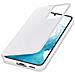 Smart Clear View Cover White Galaxy S22 - Foto miniatura 2