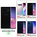 Custodia Compatibile Con Samsung Galaxy S10 In Nero Carbone - Coperchio Protettiva Con Chiusura Magnetica, Funzione Stand E Tasca Per Le Carte - Foto miniatura 2