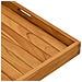 Vassoio Da Portata 70x70 Cm In Legno Massello Di Teak - Foto miniatura 2