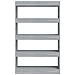 Libreria /Divisorio Grigio Sonoma 80x30x135 cm in Truciolato - Foto miniatura 2