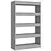 Libreria /Divisorio Grigio Sonoma 80x30x135 cm in Truciolato - Foto miniatura 1