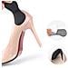 Protezione Del Tallone Inserti Per Scarpe Per Una Migliore Presa 1 Paio Black - Foto miniatura 5