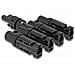 60027 Adattatore Per Inversione Del Genere Dei Cavi 1 X Dl4 4 X Dl4 Nero - Foto miniatura 1