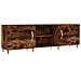 Mobile Porta Tv Rovere Fumo 150x30x50 Cm In Legno Multistrato - Foto miniatura 2