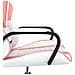 Sedia Da Gaming Massaggiante Bianco E Rosa In Similpelle - Foto miniatura 7