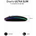 Mouse Submo-ldflat1 1600 Dpi Nero - Foto miniatura 5