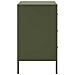 Comodini 2 pz Verde Oliva 36x39x68 cm in Acciaio - Foto miniatura 3