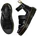 Clarissa Milled Nappa Sandals Sandali Pelle Scarpe Donna Nero Eu 36, 24476001 - Foto miniatura 3