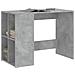 Lusso Casadino -  Scrivania Grigio Cemento 102x50x75 Cm In Legno Multistrato - Foto miniatura 2