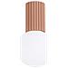 Lampada Da Soffitto Halo Moka Ip44 Sl. 1733 - Moderno Lampada Da Soffitto Moka 21x12x12 Cm - Foto miniatura 1