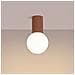 Lampada Da Soffitto Halo Moka Ip44 Sl. 1733 - Moderno Lampada Da Soffitto Moka 21x12x12 Cm - Foto miniatura 3