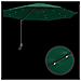 Ombrellone da Giardino Montato a Muro con LED Verde 248 cm - Foto miniatura 9