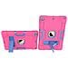 Custodia Per Ipad 9.7"" Armata Con Supporto Rosa - Foto miniatura 3