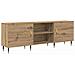 Mobile TV rovere artigianale 150 x 30 x 50 cm Legno multistrato - Foto miniatura 1