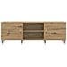 Mobile TV rovere artigianale 150 x 30 x 50 cm Legno multistrato - Foto miniatura 6
