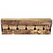 Appendiabiti Marrone 73 x 19 x 23 cm Legno massello di mango - Foto miniatura 4