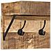 Appendiabiti Marrone 73 x 19 x 23 cm Legno massello di mango - Foto miniatura 7