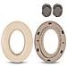 Cuscinetti Di Ricambio Compatibili Con Cuffie Sony Mdr-1000x/1000xm2 - Set Da 2 Champagne - Foto miniatura 3