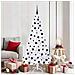 Albero di Natale artificiale Bianco 180 cm PVC e Acciaio - Foto miniatura 2