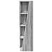 Mobile angolare Bianco 27,5x27x102cm Legno multistrato - Foto miniatura 5