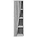 Mobile angolare Bianco 27,5x27x102cm Legno multistrato - Foto miniatura 6