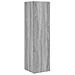 Mobile angolare Bianco 27,5x27x102cm Legno multistrato - Foto miniatura 7