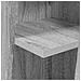 Mobile angolare Bianco 27,5x27x102cm Legno multistrato - Foto miniatura 8