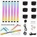 Strisce Led Bluetooth - Splicing Intelligente Fai-da-te, Illuminazione Ambientale Rgb, Compatibile Con Smartlife, Kit Da 6 Linee Luminose Black - Foto miniatura 1