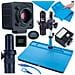Mikroscopio Digitale Earth Pro Mcep-0.5x Set Con Crux Pro Kmcp-hdmi-usb 5mp E Tappetino Silicone 380x260mm - Alta Qualità Immagine, Resistenza Temperatura - Foto miniatura 1