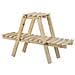 Scaffale Con 2 Ripiani In Legno Marrone 64x19,5x38h - Foto miniatura 6