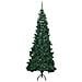Albero di Natale Artificiale Angolare con 300 LED Verde 180 cm - Foto miniatura 3