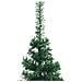 Albero di Natale Artificiale Angolare con 300 LED Verde 180 cm - Foto miniatura 6