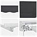 Cornice per Tenda Manuale con LED Antracite 3 x 2,5 m - Foto miniatura 7