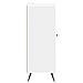 Credenza Bianco Lucido 66 x 34,5 x 90 cm Legno ingegnerizzato - Foto miniatura 5