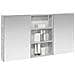 Set di Armadi da Bagno con porta 3 pcs 120 x 10,5 x 60,5 cm - Foto miniatura 3
