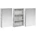 Set di Armadi da Bagno con porta 3 pcs 120 x 10,5 x 60,5 cm - Foto miniatura 5