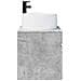 Mobile lavabo da parete Grigio Cemento 49 x 44,5 x 66 cm - Foto miniatura 2