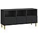 Mobile TV 102 x 34,5 x 50 cm Nero Legno ingegnerizzato - Foto miniatura 1