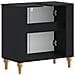 Armadio per Lavabo da Bagno ALKMAAR Nero 59,5 x 31,5 x 59 cm - Foto miniatura 6