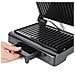 Grill Elettrico BXGR1000E con Vassoio di Raccolta Antiaderente Potenza 1000 W Colore Nero - Foto miniatura 4